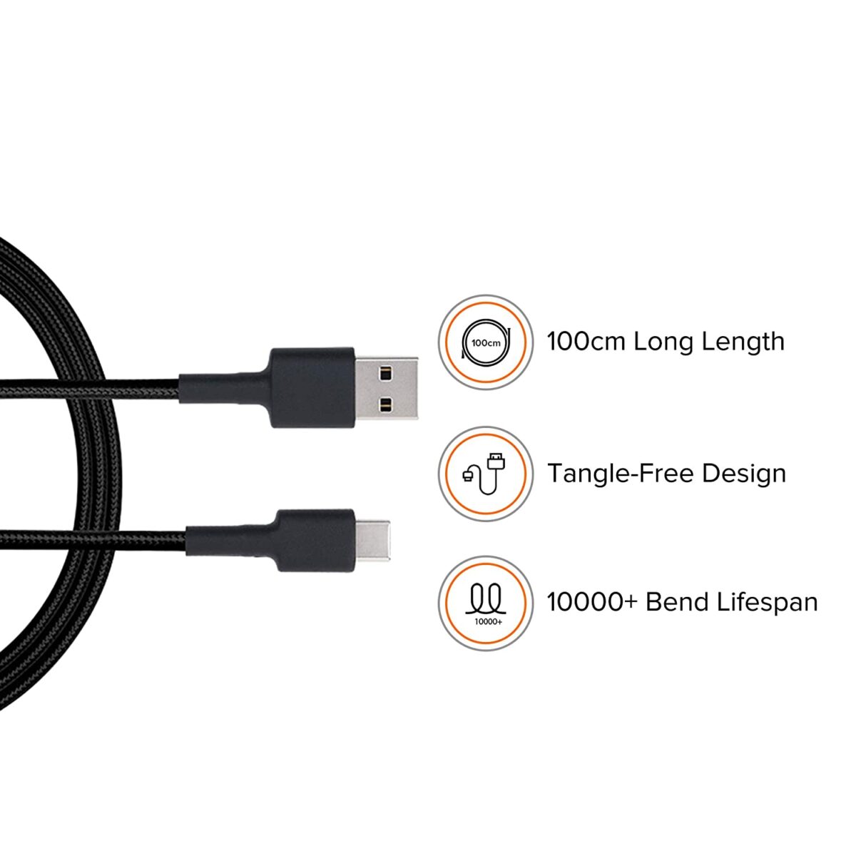 Mi Braided USB Type-C Cable (Black)