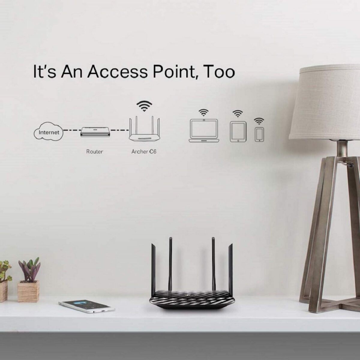 TP-Link Archer C6 Gigabit MU-MIMO Wireless Router