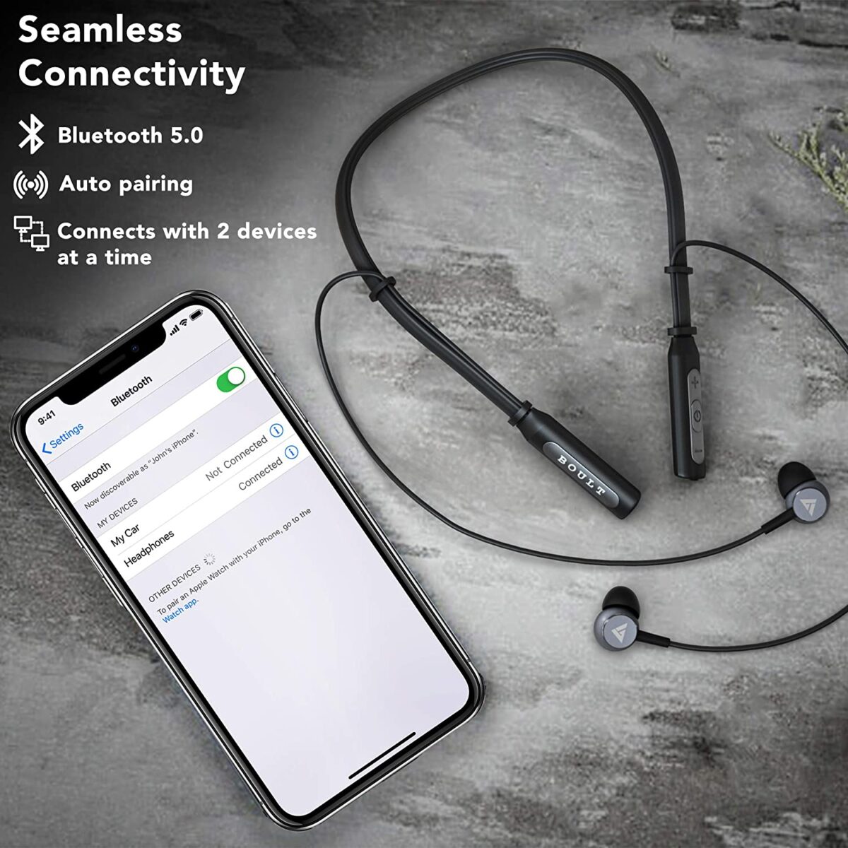 Boult Audio ProBass Curve Wireless Neckband Earphones