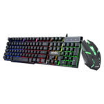 Intex Gaming KB & Mouse Combo-400 Black USB Wired Desktop Keyboard