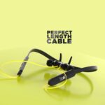 boAt Rockerz 255 Pro Sports in-Ear Bluetooth Neckband Earphone with Mic (Blazing Yellow)