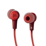 JBL E25BT Signature Sound Wireless in-Ear Headphones with Mic (Red)